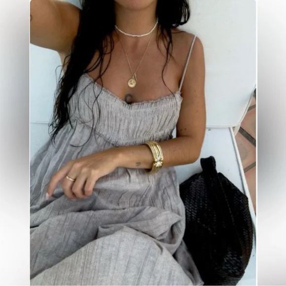 Massimo Dutti Dresses & Skirts - Massimo Dutti Linen Maxi Dress